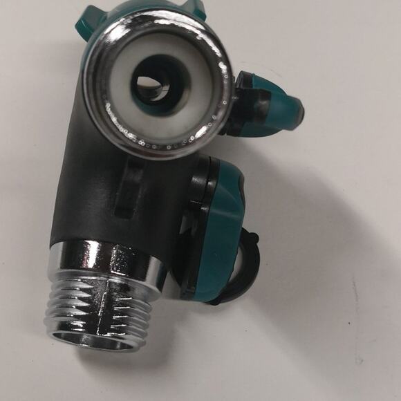Trazon Water Splitter 2 Way, Garden Y Hose Connector Metal Body, Water Faucet Sp - Picture 4 of 12